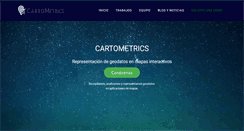 Desktop Screenshot of cartometrics.com