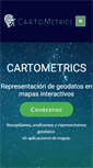 Mobile Screenshot of cartometrics.com